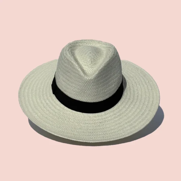 Panama Hat with Black Band